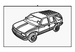 15956709 - Body: Stripe Tape for Chevrolet: Blazer | GMC: Jimmy | Oldsmobile: Bravada Image