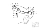61138366186 - Distance Systems, Cruise Control: Bracket Control Unit Pdc for BMW Image