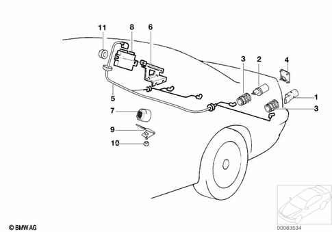 Electronic Distance Systems for 1990 BMW 850Ci #0