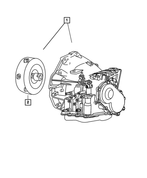 Transaxle Assembly for 2004 Dodge Grand Caravan #0