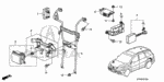 90144TA0A11 - Electrical/Exhaust/Heater/Fuel: SCREW, TAPPING (4X10) (PO) for Acura Image