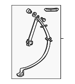 19328659 - : Belt &amp; Retractor for Pontiac: GTO Image