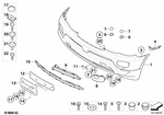 51117123956 - : Grid, Bottom for BMW Image