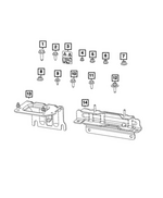 68657326AA - High Voltage Powertrain Systems: Power Distribution Center Bracket for Mopar Image