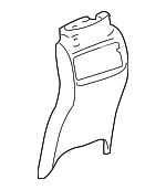 15140871 - Body: Rear Trim Panel for Chevrolet: Malibu Image