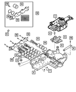 R5166834AF - Automatic Transmission Multi-Speed: Valve Body Assembly, Remanufactured for Mopar Image