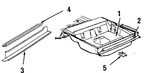 Rear Body for 1989 Oldsmobile Custom Cruiser #0