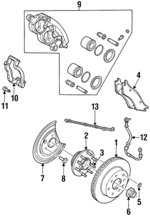4746811 - Brakes: Lock Nut for Mopar Image
