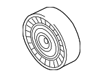 11287556251 - Cooling System: Idler Pulley for BMW: 1 Series M, 135i, 335i, 335i xDrive, 335is, 335xi, 535i, 535i GT, 535i xDrive, 535xi, Z4 Image
