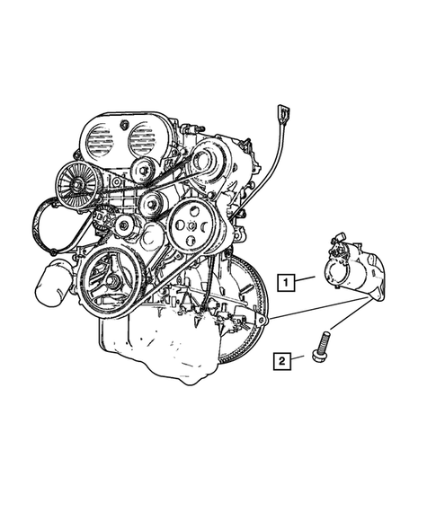 Starters for 2005 Jeep Liberty #1