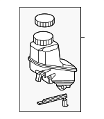 2964300100 - Body: Reservoir for Mercedes-Benz Image