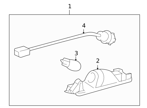 Bulbs - Chassis for 2009 Toyota RAV4 #2