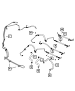 5272658AC - Steering: Pump Supply Hose for Mopar Image