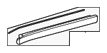 7507330021 - Body: Body Side Molding for Toyota Image