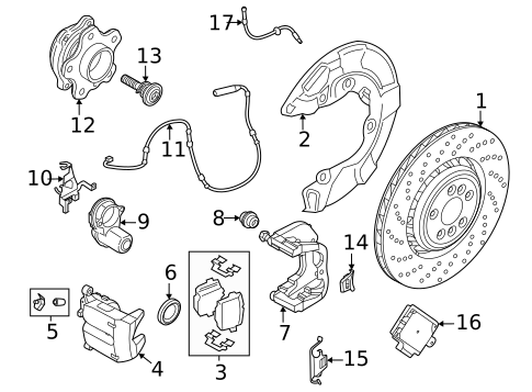Anti-Lock Brakes for 2024 BMW X6 #2