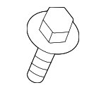 90105A0040 - Body: Mount Bracket Bolt for Toyota Image