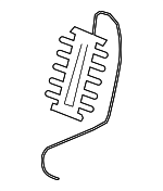 12479577 - Body: Lumbar Support for Chevrolet: Colorado, S10 | GMC: Canyon, Sonoma | Hummer: H3, H3T Image