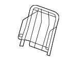 10388082 - Body: Seat Back Frame for Hummer: H3, H3T Image