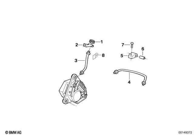 34512310245 - : Holder for BMW-Motorrad Image
