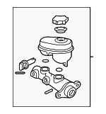 15925739 - Body: Master Cylinder for Chevrolet: Impala, Monte Carlo Image