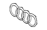 4K0853736E2ZZ - Accessories: Grille Emblem for Audi Image