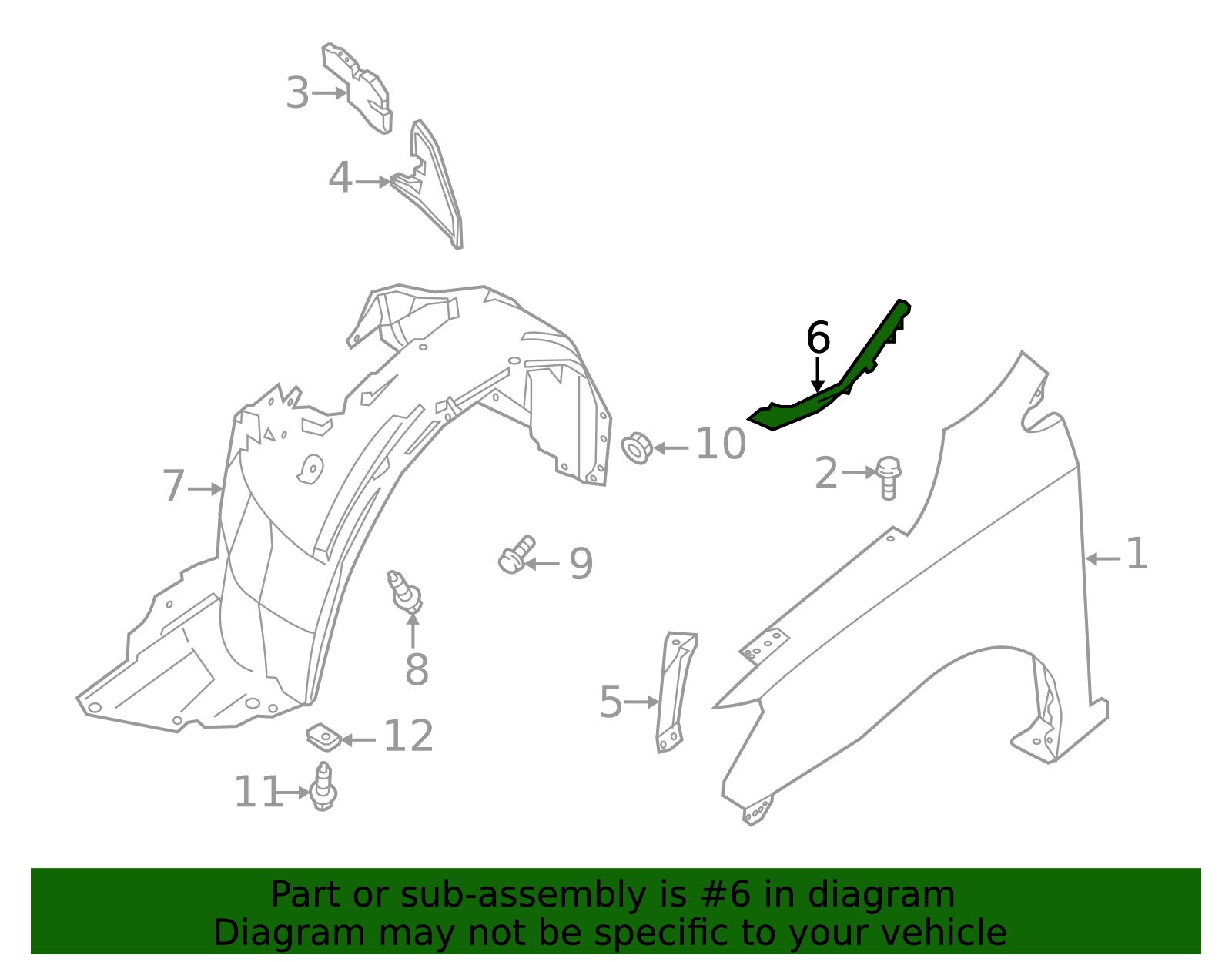2013-2019 Nissan Sentra Upper Cover 66895-3SG0A | OEM Parts Online