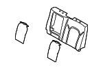 ML3Z1666801F - Body: Seat Back Pad for Ford: F-150, F-150 Lightning Image