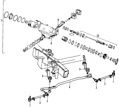 Steering Gear & Linkage for 1988 Dodge Dakota #0