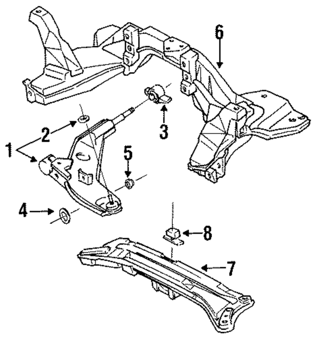 GA2A34300A - : Control Arm for Mazda Image
