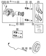 5093278AA - Brakes: Bleeder Cap for Mopar Image