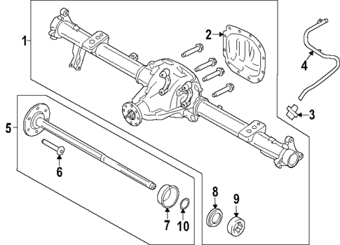 Rear Axle for 2025 Ford F-150 #0