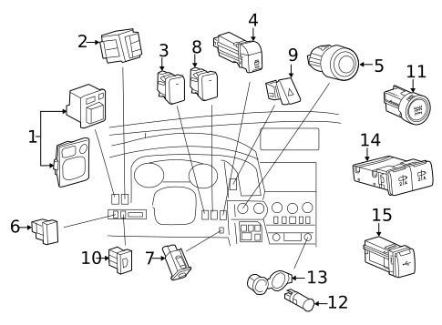 Liftgate for 2018 Toyota Sequoia #2