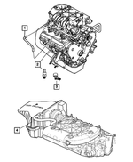 4892169AA - : Positive Crankcase Ventilation Hose for Mopar Image
