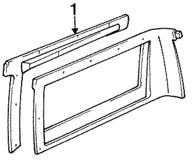 L648BB5 - Body: Panel for Mopar Image