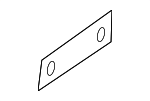 806529Y000 - Body: Sliding Door Handle Gasket for Nissan Image