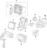 1D010RCJA02ZA - Hybrid Components: Battery for Honda: Accord Image