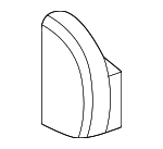 95B867084A - Body: Door Trim Panel Buffer for Porsche: 911, Cayenne, Panamera, Taycan Image