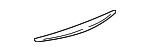 5838724020B0 - Body: Rear Sill Plate for Lexus: SC430 Image