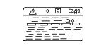 852612D700 - Body: Air Bag Label for Hyundai Image