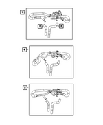 68727854AA - Air Conditioners and Heaters: Heater Hose for Mopar Image