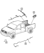 68261478AC - Electrical: Chassis Wiring for Mopar Image