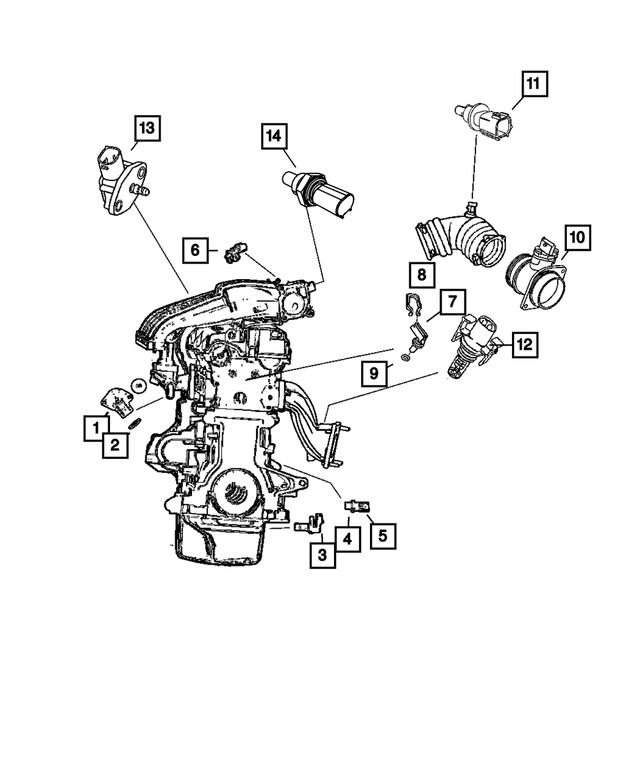 4793468 - Electrical: Clip for Mopar Image