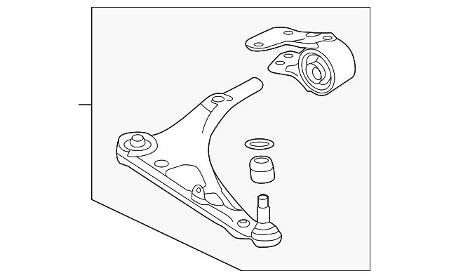 51360-TZ5-A10 - Lower Control Arm | All Discount Parts Store