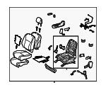 711000E180B3 - Body: Seat Assembly for Toyota: Highlander Image