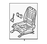 711100E170 - Body: Seat Frame for Toyota: Highlander Image