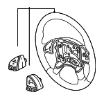 16823945 - Steering: Steering Wheel for Pontiac: Montana Image