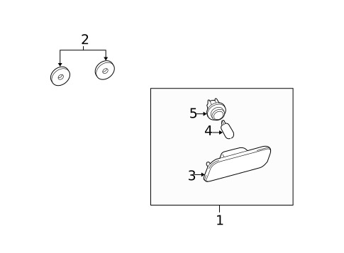 Bulbs - Chassis for 2005 Scion xA #4