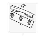 84640T0AA01ZA - : Sill Molding for Honda Image