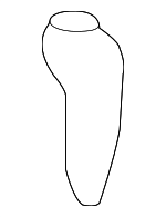 10163833 - : Automatic Transmission Shift Lever Knob for Chevrolet: Cavalier, Corsica Image