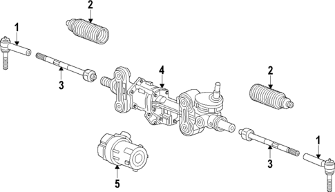 Steering Gear & Linkage for 2020 GMC Yukon XL #1